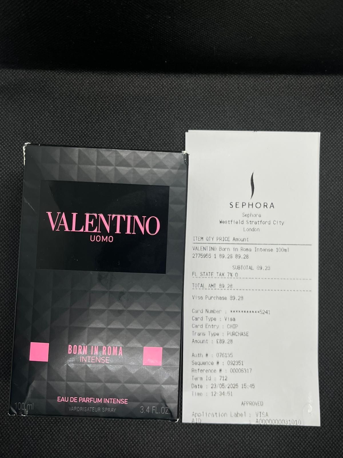 Perfume Valentino Born in roma intense