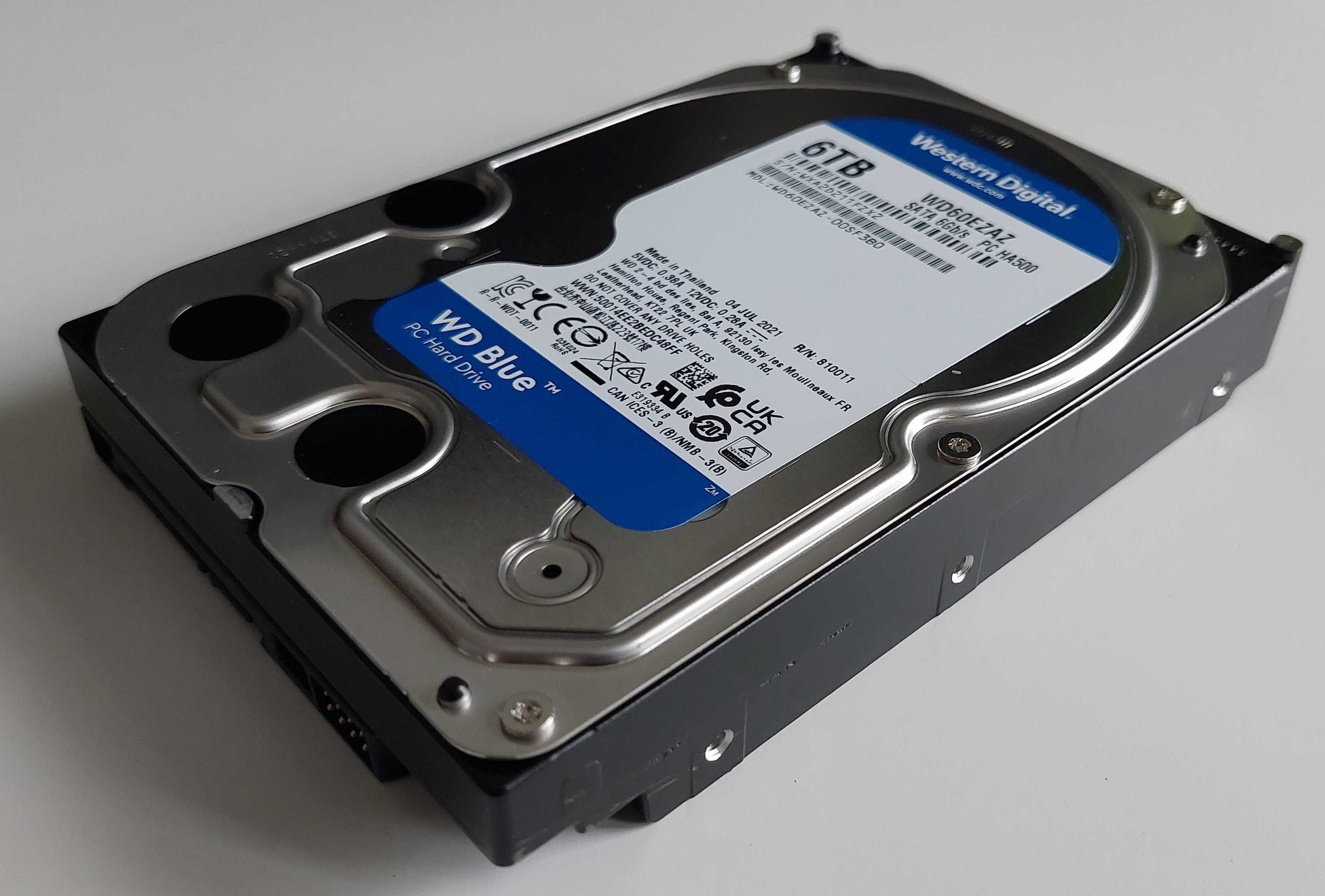 Dysk twardy Western Digital WD60EZAZ 6TB SATA III 3,5" Seria Blue