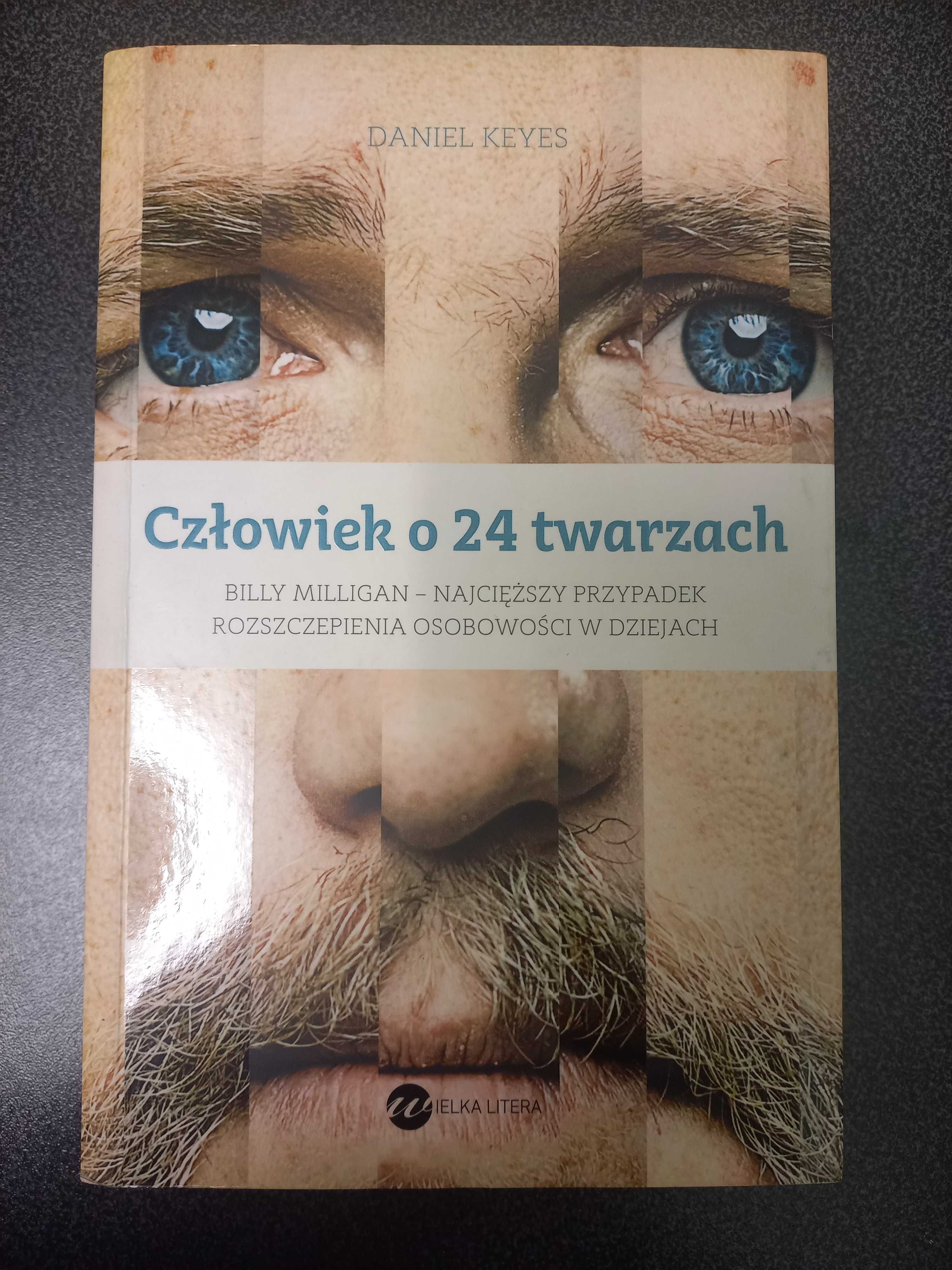 Książka "Człowiek o 24 twarzach" Daniel Keyes