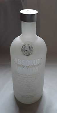 Garrafa Vodka Absolut Vanilia (vazia) para colecção