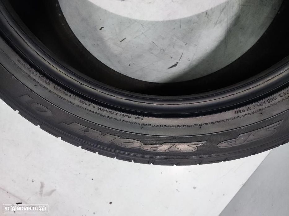 2 pneus semi novos 265-45r21 dunlop - oferta dos portes