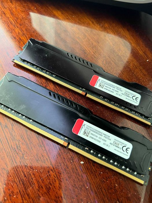 Fury HyperX 32 GB (2x16GB) DDR4 3200 MHz Fury Black (HX432C16FB3K2/32)