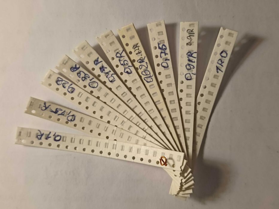 660 Набір резисторів SMD 0402 0603 0805 1206 1/4Вт.0,1-0,33-0,47-1Ohm