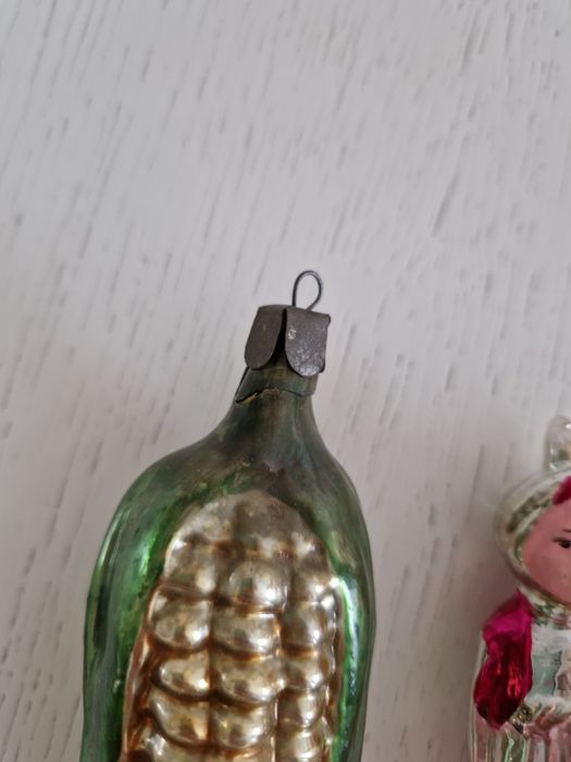 Елочные игрушки времен СССР