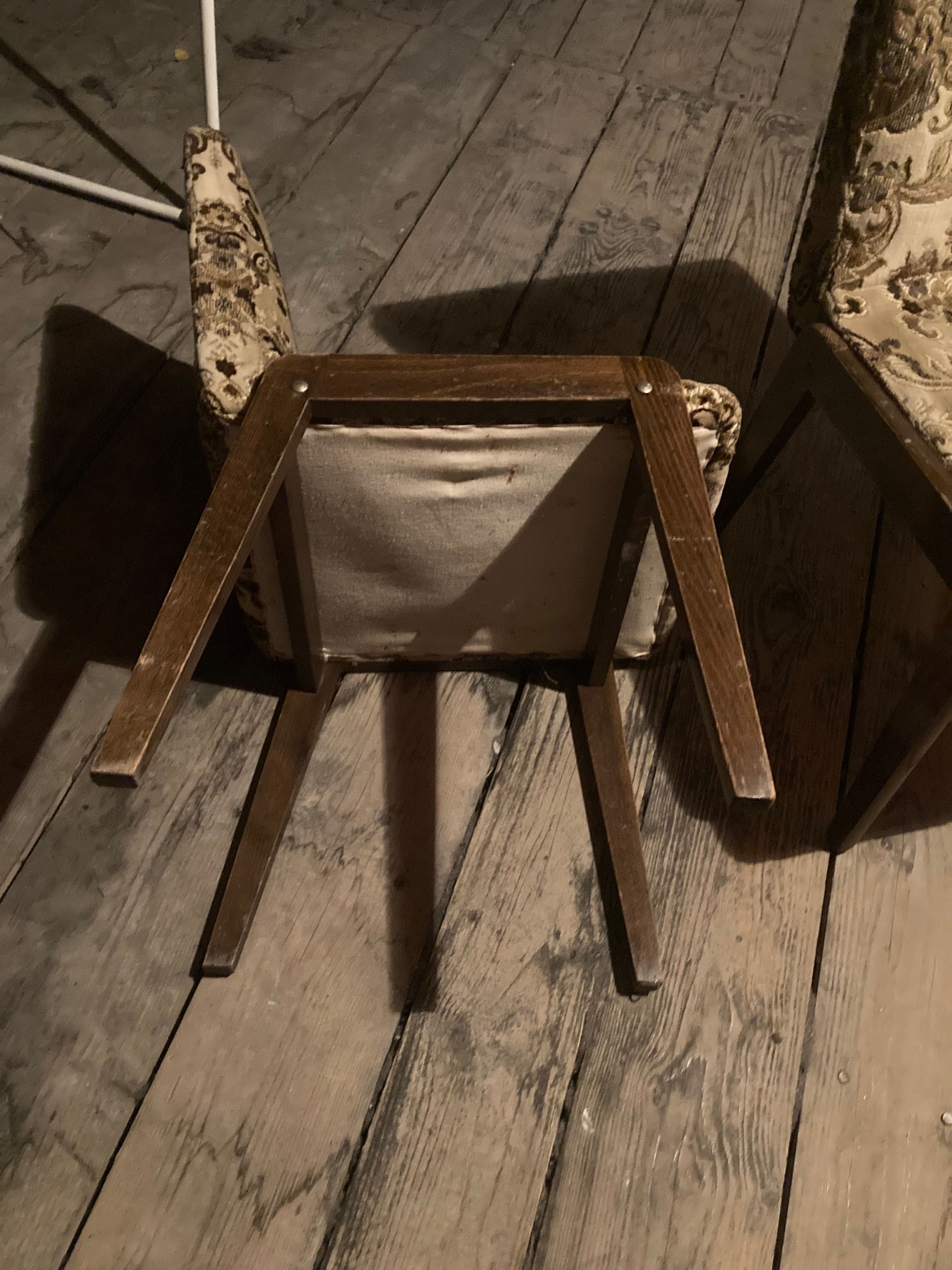 krzesła PRL Aga do renowacji