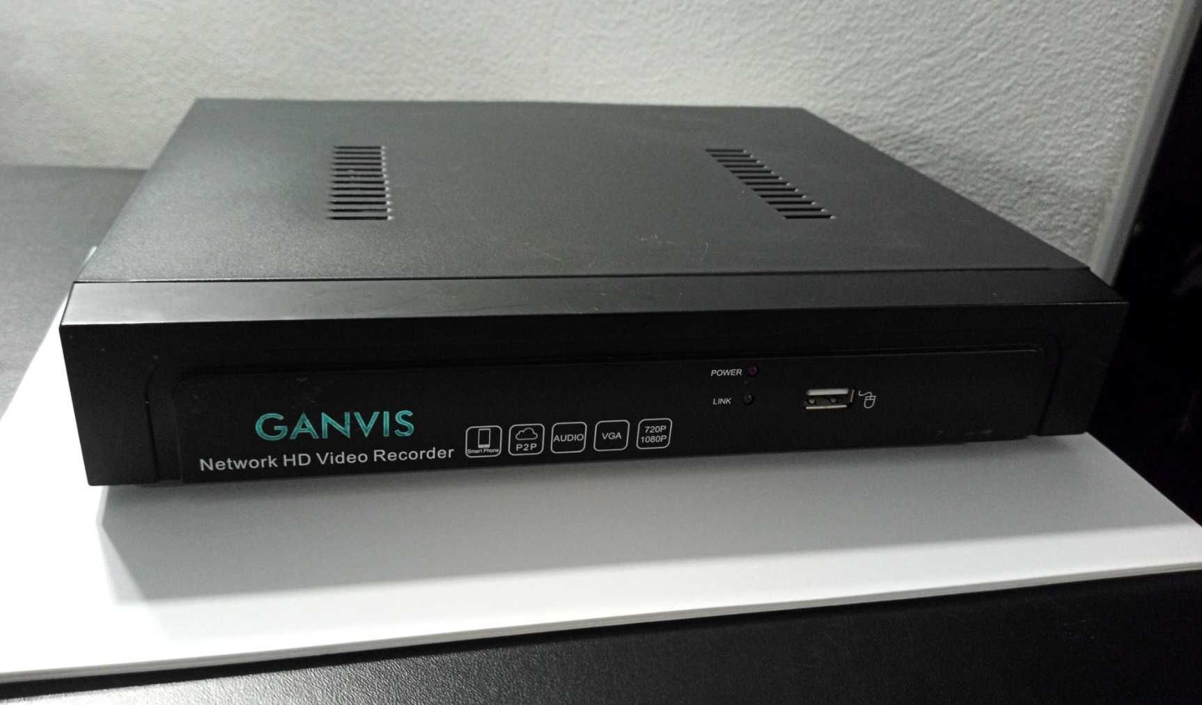 Відеореєстратор GANVIS GV-TM8041H для IP камер