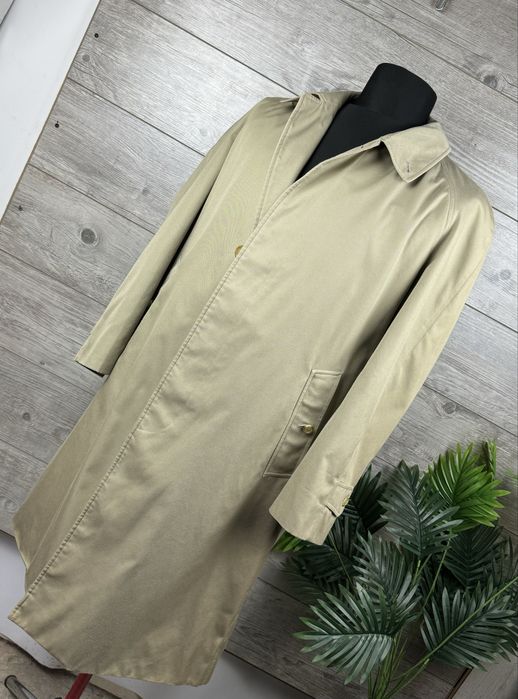 Тренч Burberry vintage куртка  мужской архивний плащ размер Л