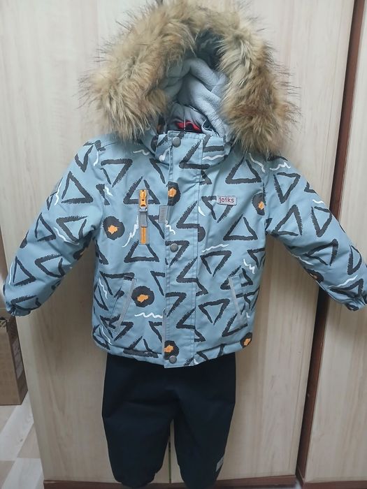 Зимовий комбінезон joiks 86 р комплект штани + куртка