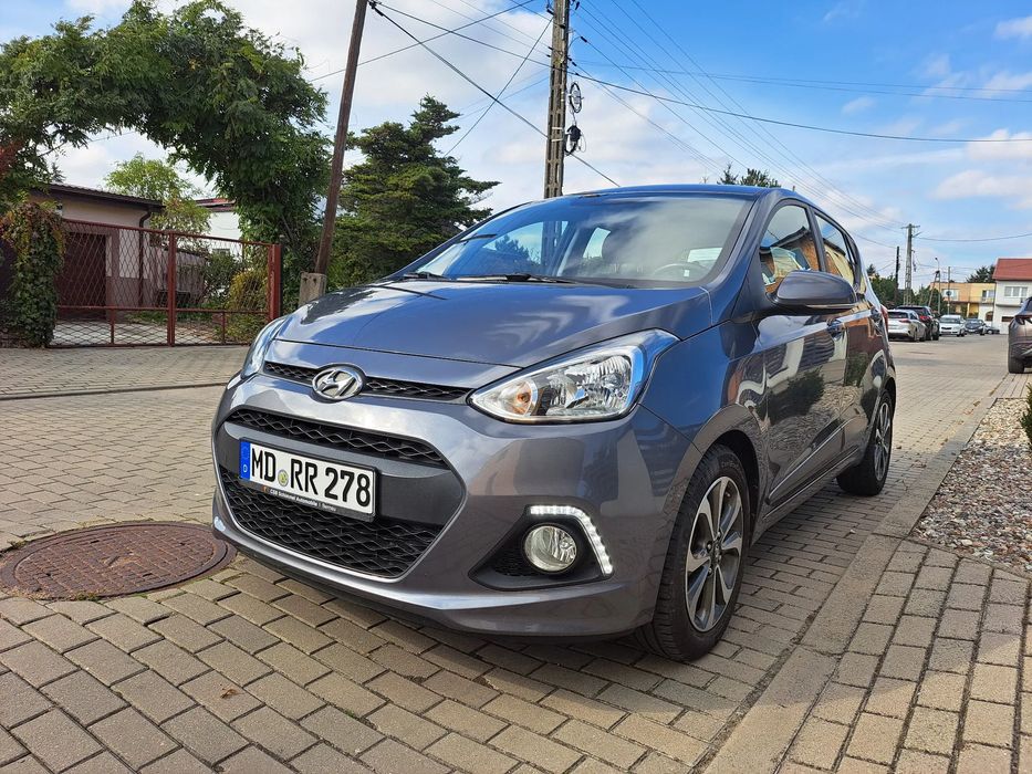 Hyundai i10 1.2 benzyna/96 tys. km/LED/Klima/GrzanaKieraFotele/100% bezwypadkowy