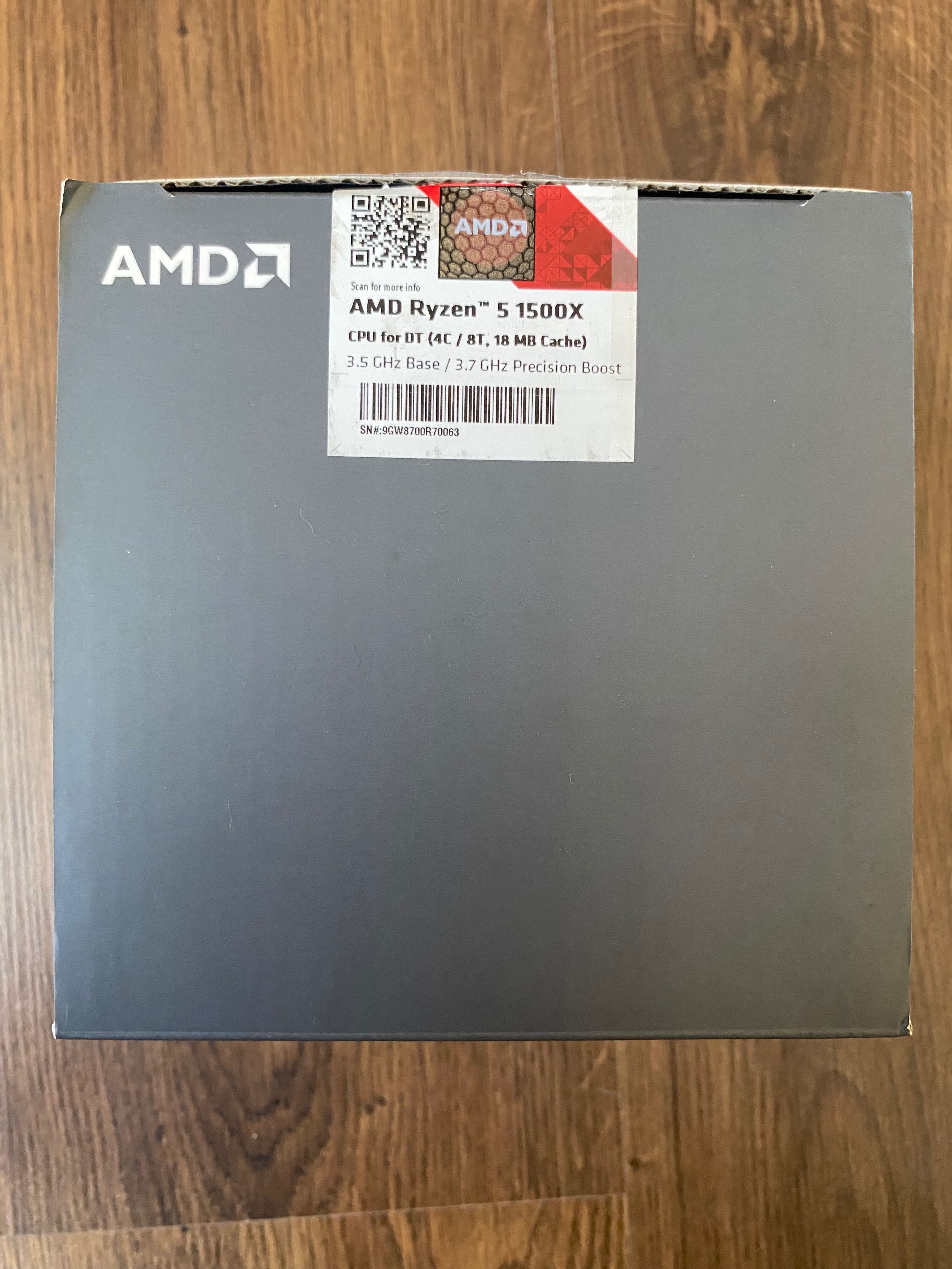Процесор AMD Ryzen 5 1500X (3.5 GHz 16MB 65W AM4) з рідним кулером