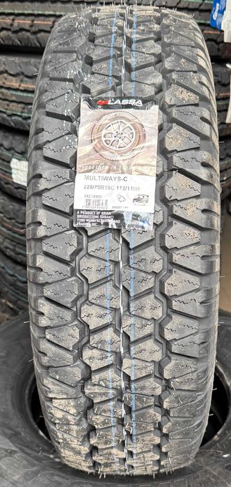 Нова автошина Lassa Multiways-C 225/70 R15C 112/110R - 2025 року