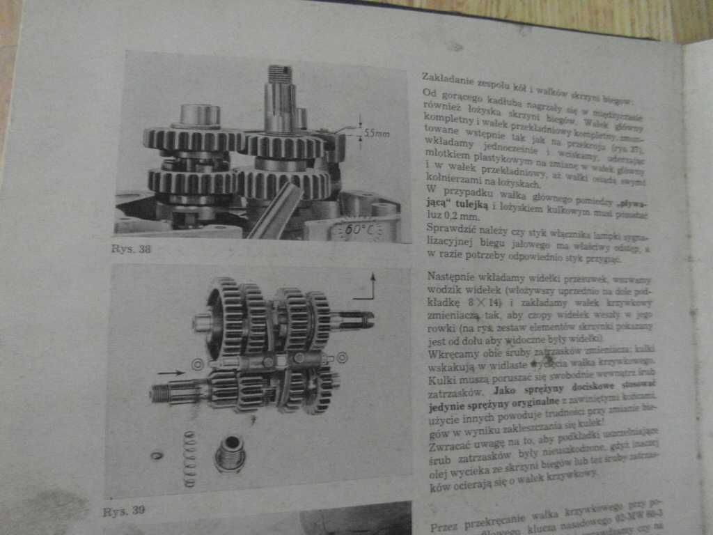 mz es 250/1 es 175/1  es300/1 książka napraw  jaskółka