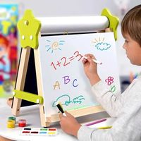 Мольберт дитячий настільний 5в1 двосторонній для творчості і навчання.