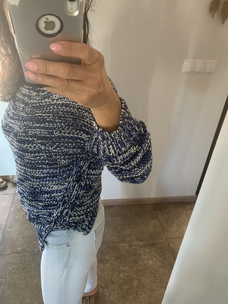 Sweter włóczka Zara S