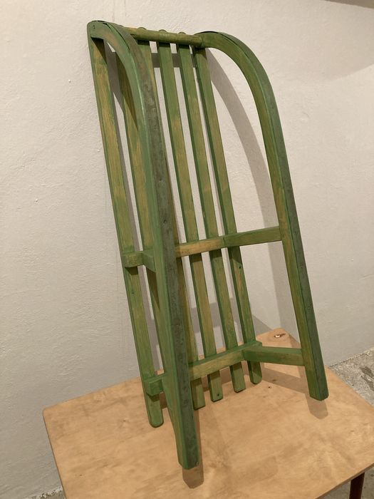 Dostawa gratis sanki drewniane małe 85x30x22