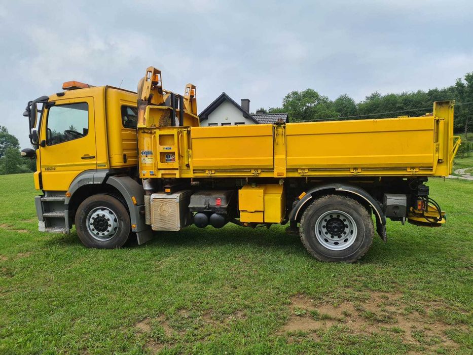 MERCEDES AXOR 1824 wywrotka piaskarka 4x2