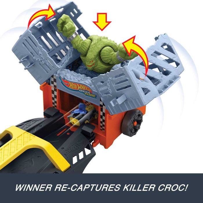 Трек Хот Вилс Бегство Бетмен Hot Wheels RacerVerse Batman Escape HXN21