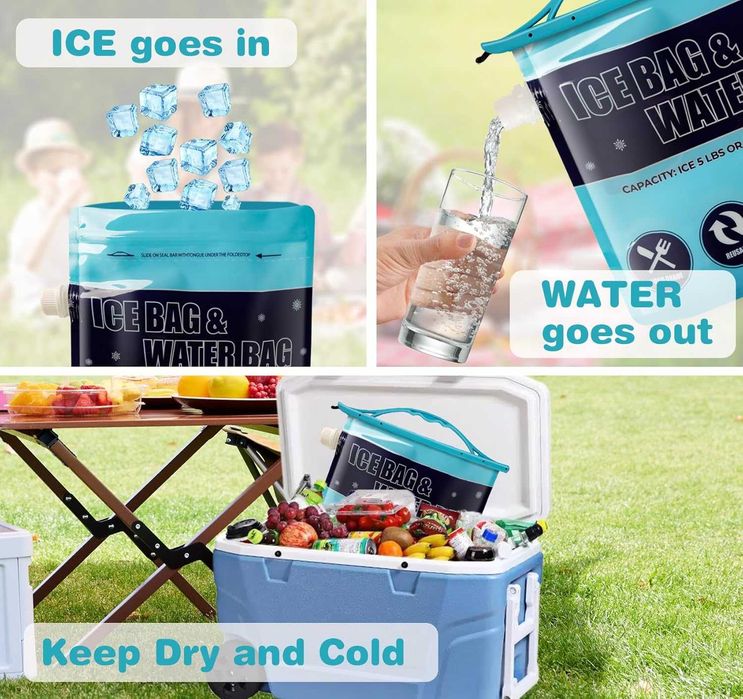 Wkład chłodzący do lodówek turystycznych na wodę zestaw 3 sztuk C566