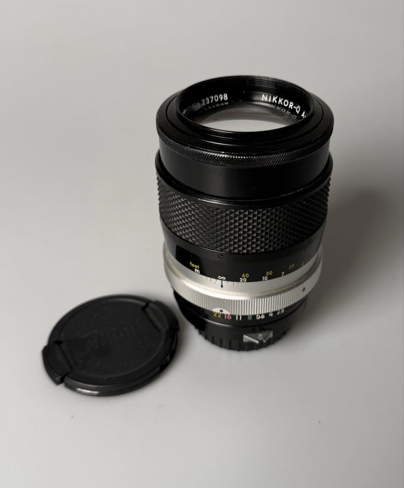 Nippon Kogaku Japan (Nikon) Nikkor-Q Auto 135/2.8 байонет Nikon non-Ai