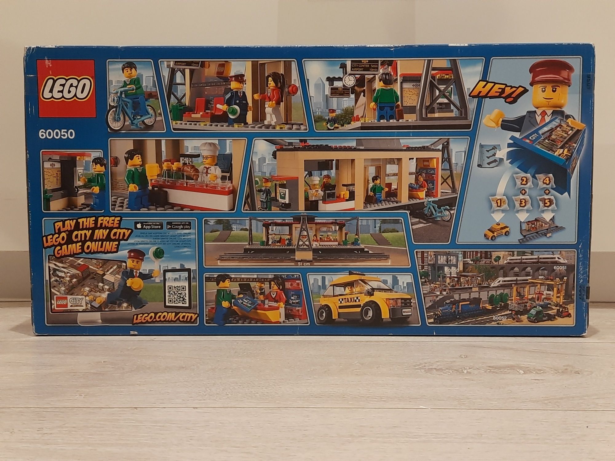 Lego City 60050 Nowe Dworzec Kolejowy