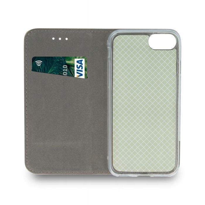 Etui Z Klapką Magnetic Samsung A13 5G / A04S Ciemnozielone