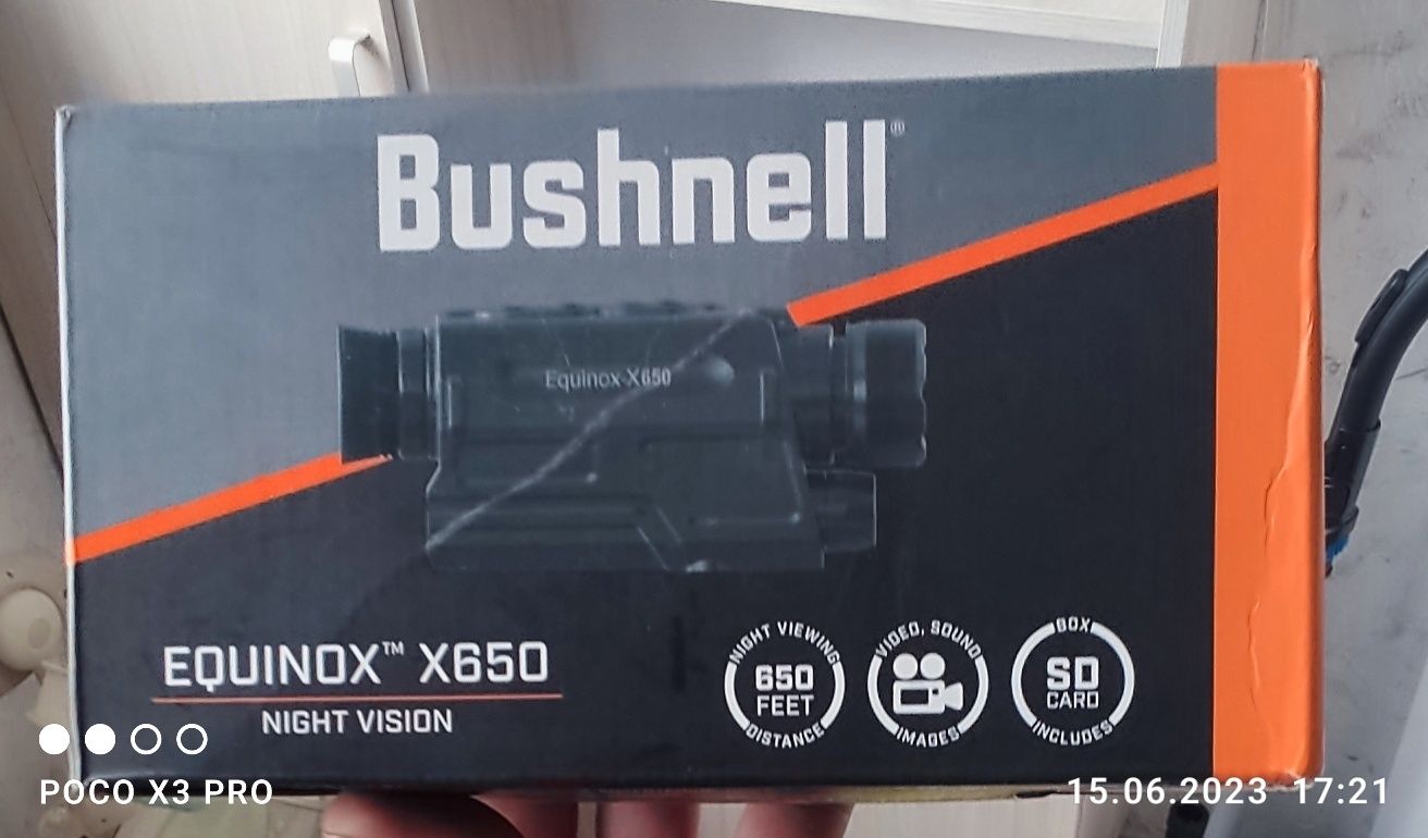 Прилад нічного бачення / монокуляр Bushnell Equinox 5x32 мм