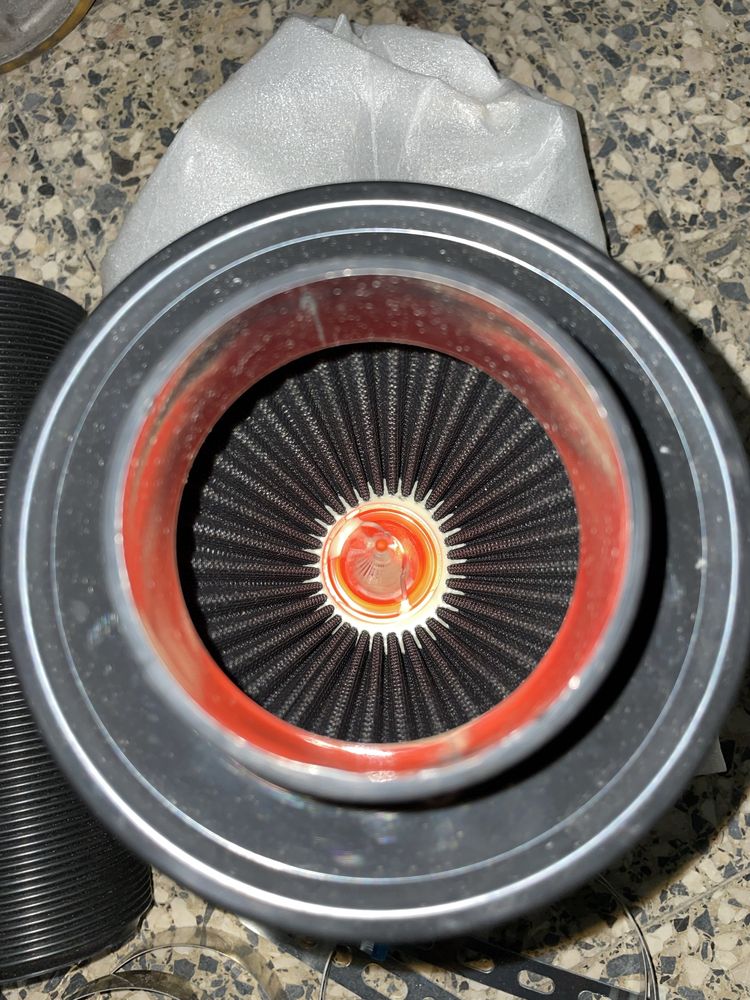 Filtro de ar conico 76mm