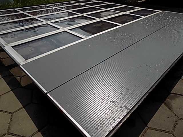 Brama garażowa segmentowa panelowa 422x450cm