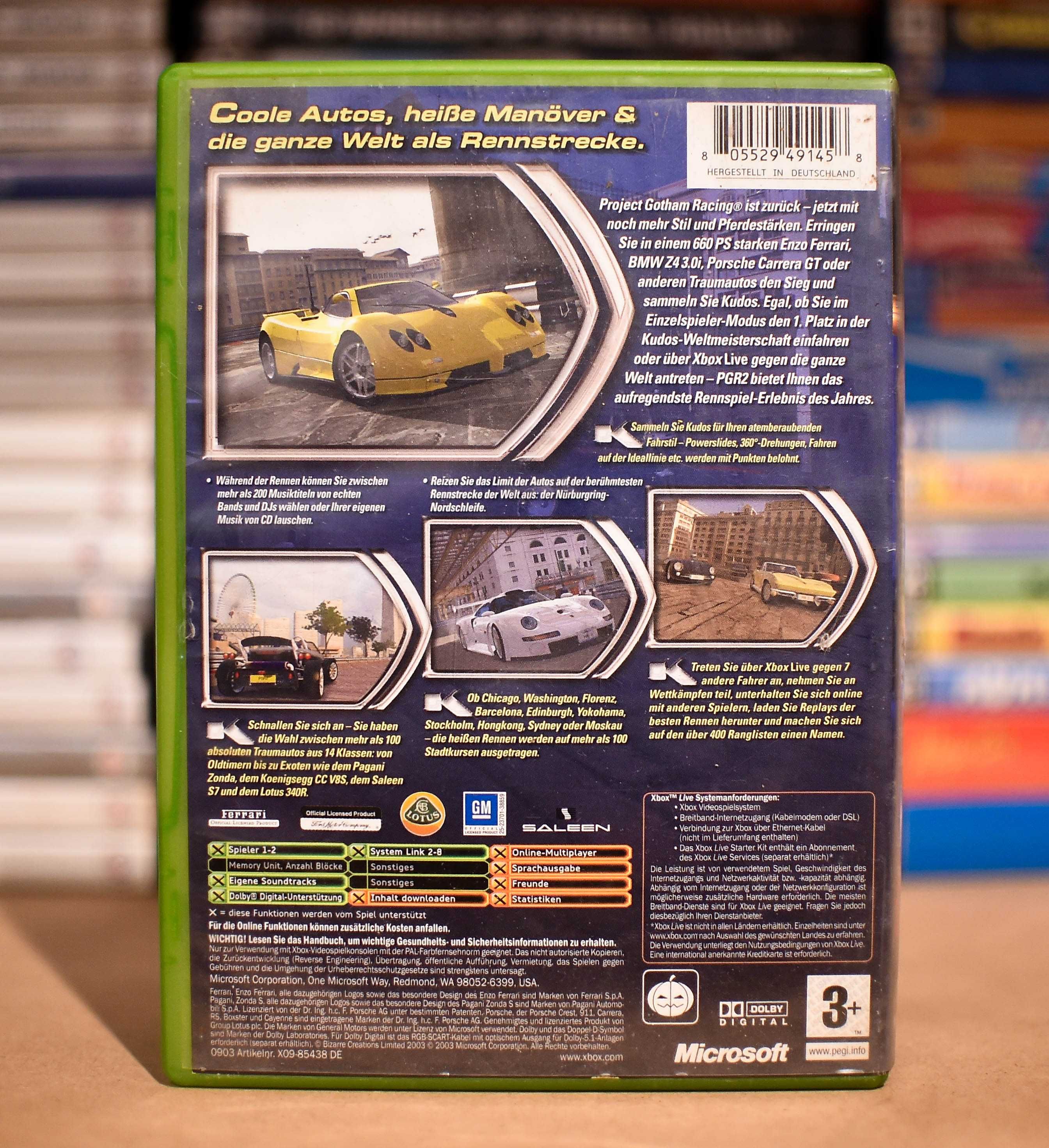 Xbox Classic # Project Gotham Racing 2