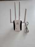 Wzmacniacz sygnału WIFI Repeater LAN 300Mbps RJ45 4 anteny Range Exten