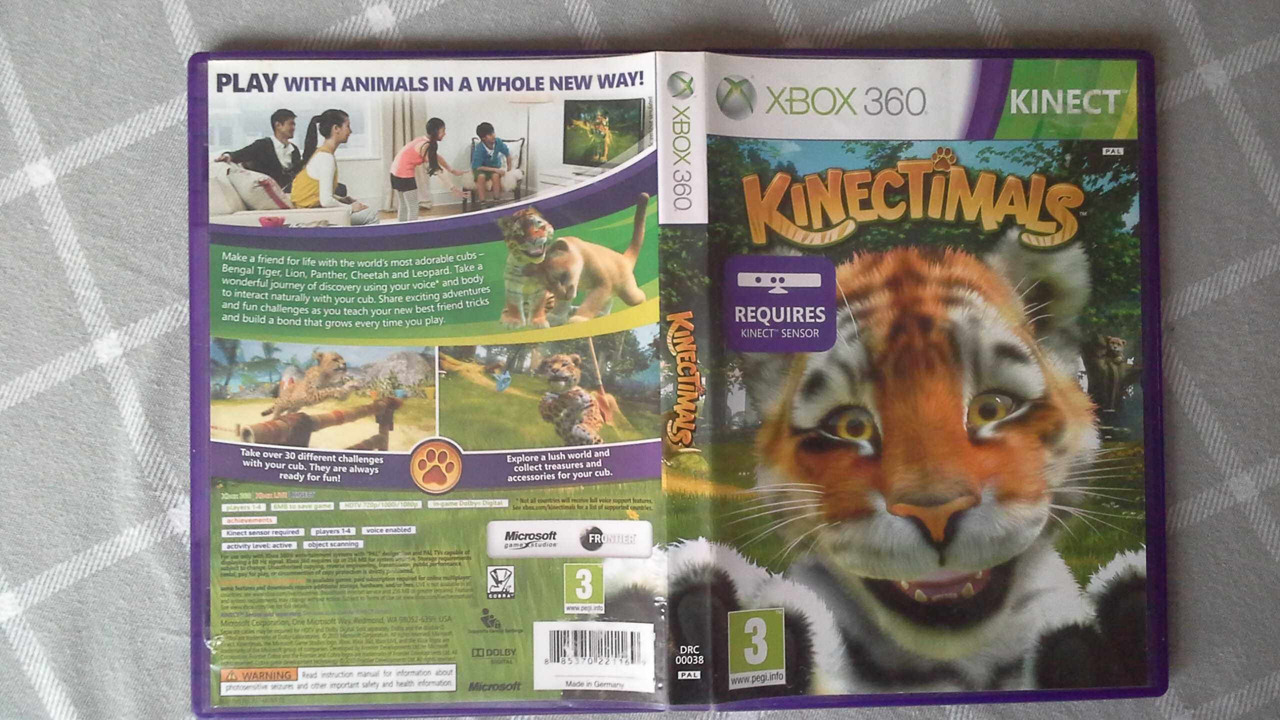 Gra Kinectimals - Xbox 360 Kinect - wersja angielska