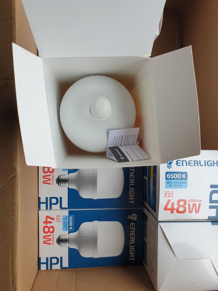 Светодиодная лампа Enerlight HPL 48 Вт 6500 K E27/Е48 (HPLE2748SMDC)