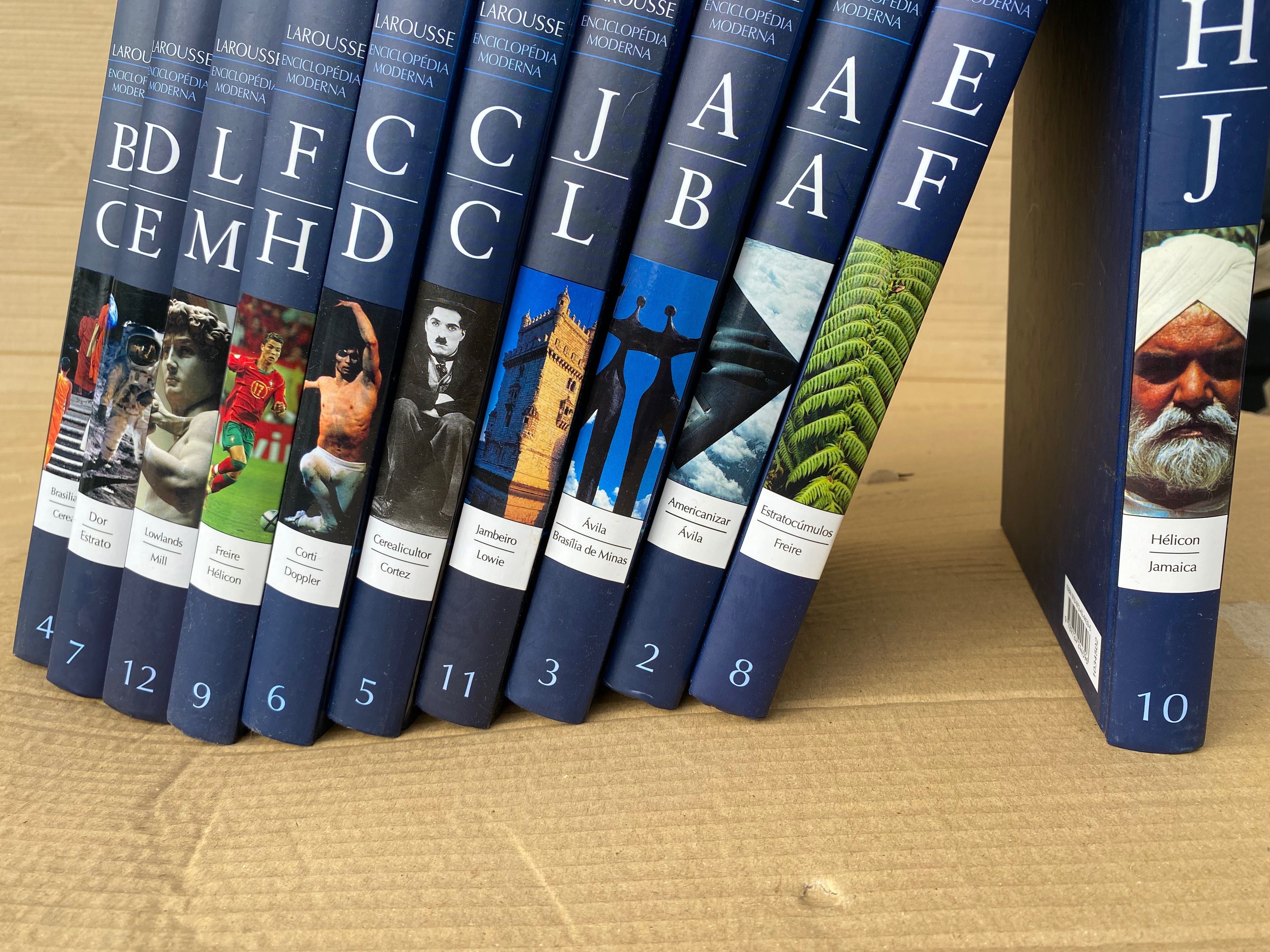 Enciclopédia moderna Larousse - 11 livros
