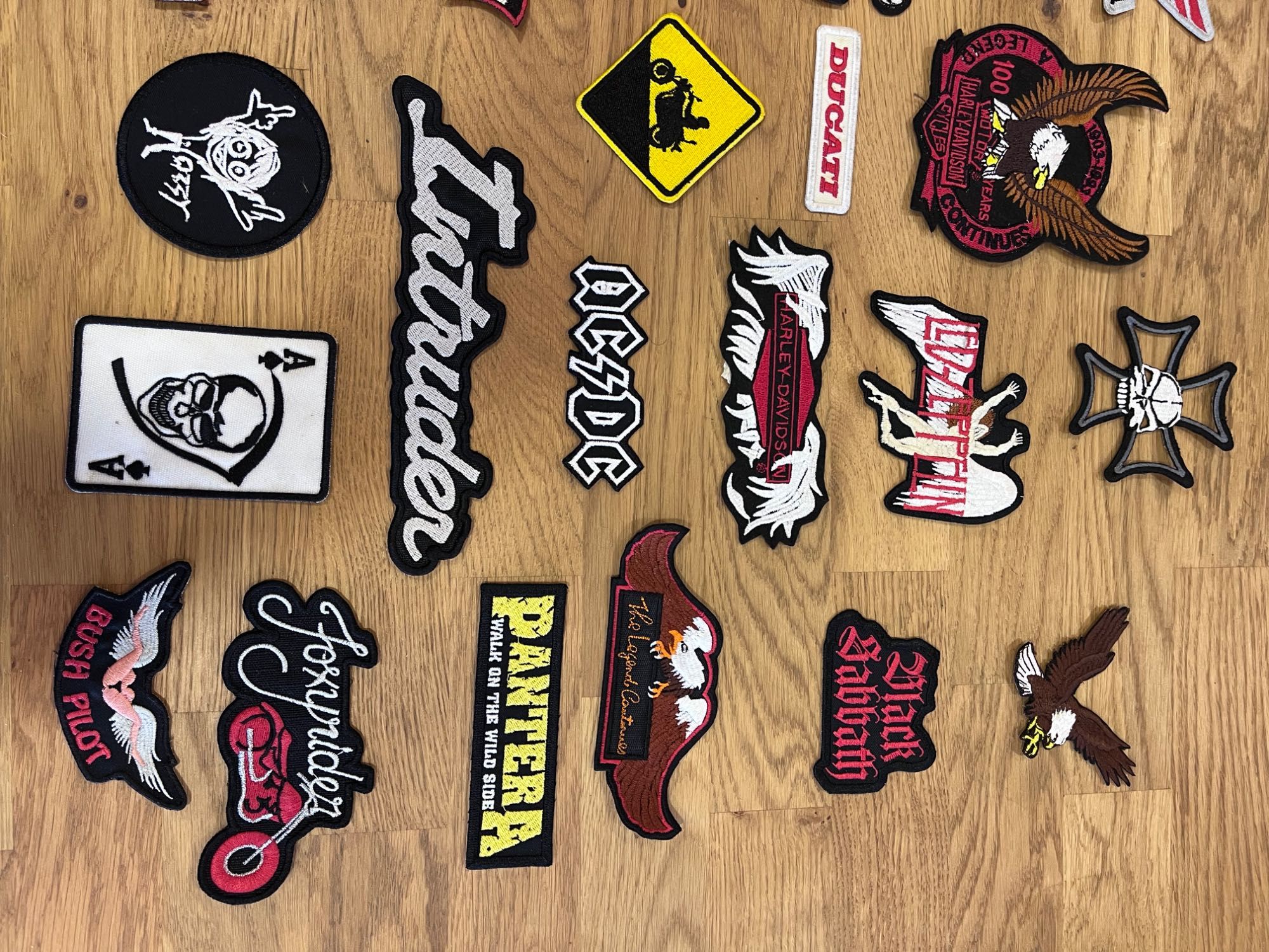 Patch de bandas e Bandeiras
