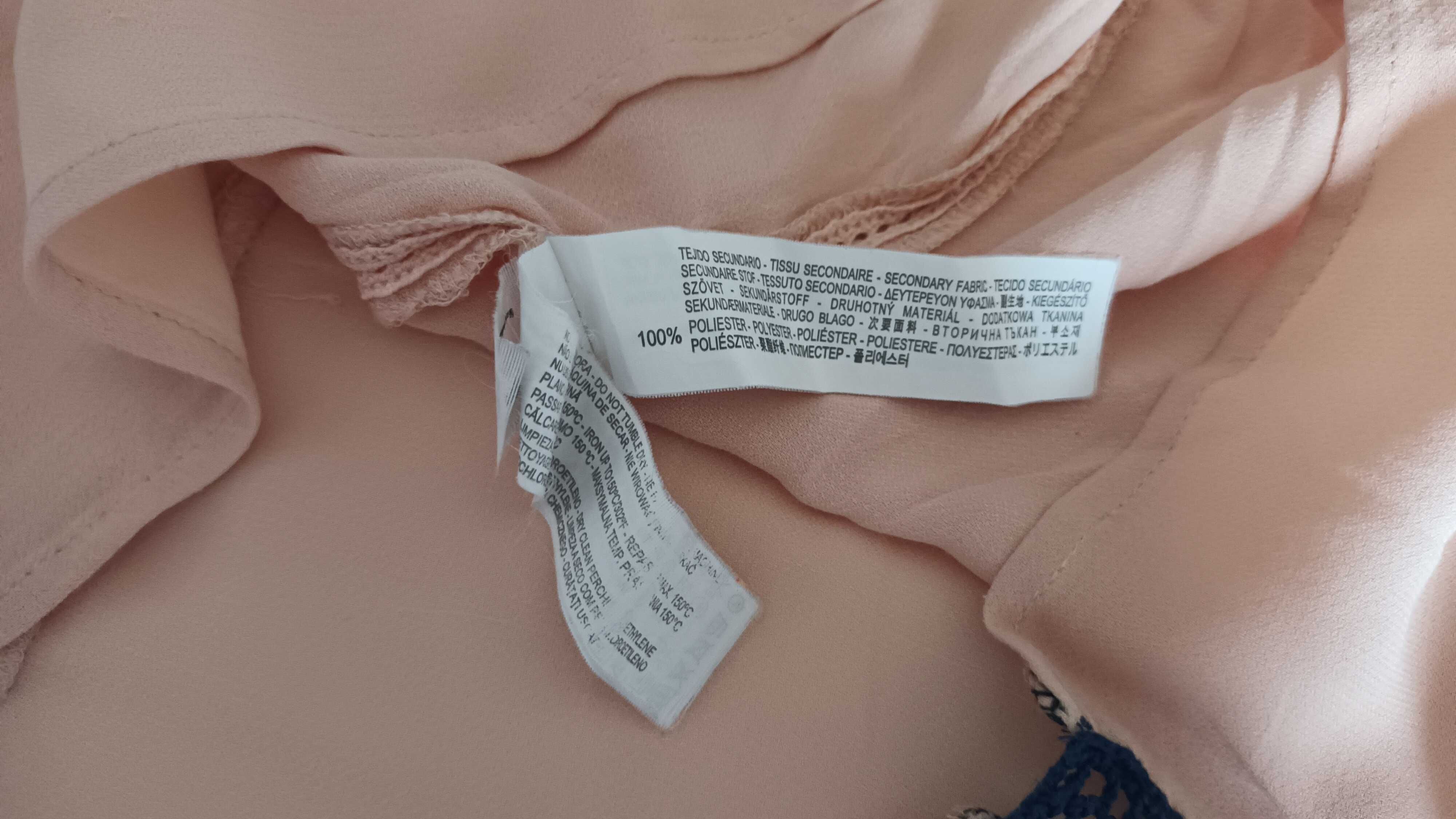 Blusa da Zara com renda