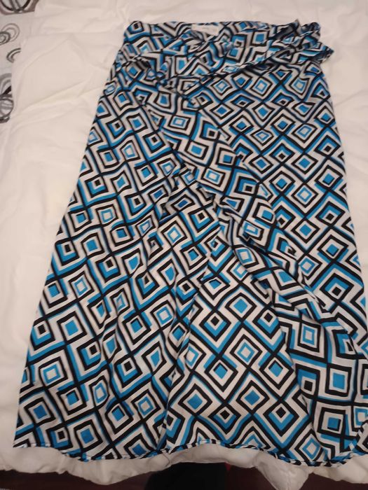 Saia de senhora Azul