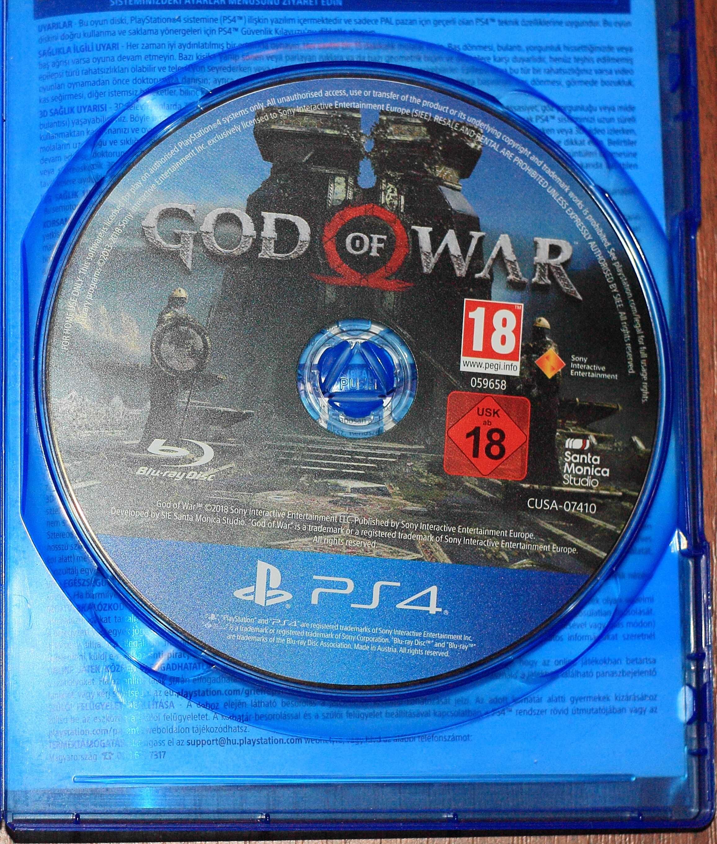 Игра для PS 4. God of war