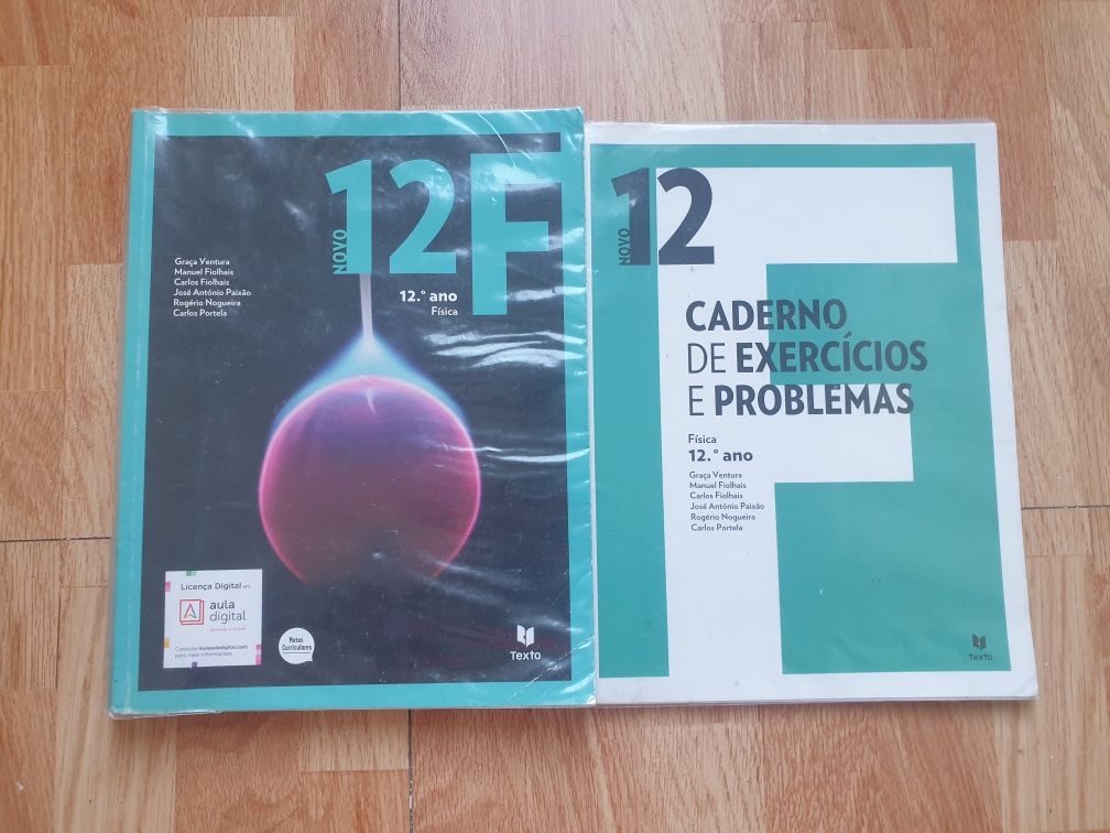 Manual e C.A. de Física da Texto - 12.°ano