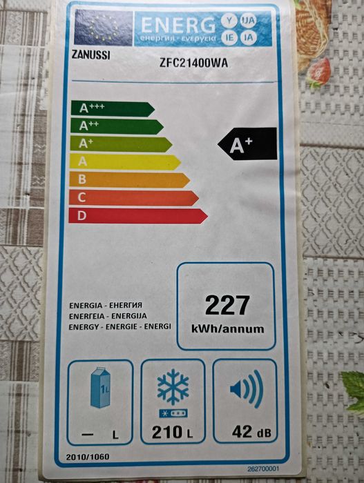 Arca Congeladora Zanussi