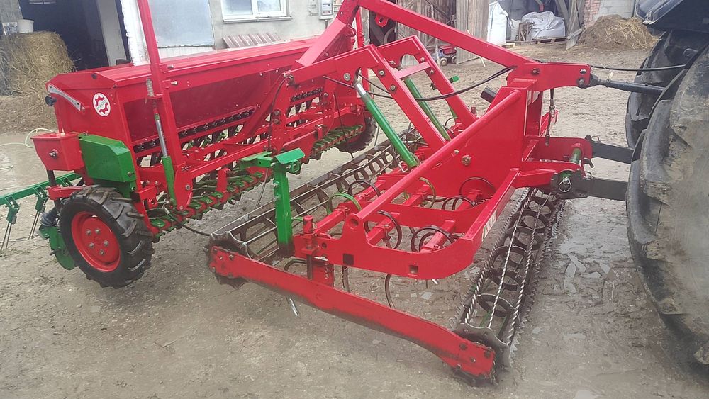Agregat uprawowo siewny unia 3m, Poznaniak
