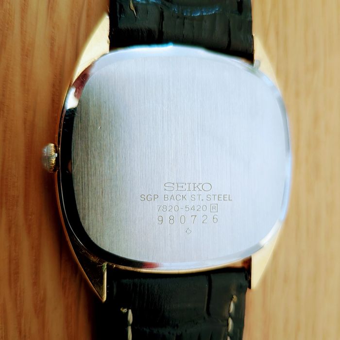 Seiko SGP Quartz 7820_5420 Gold