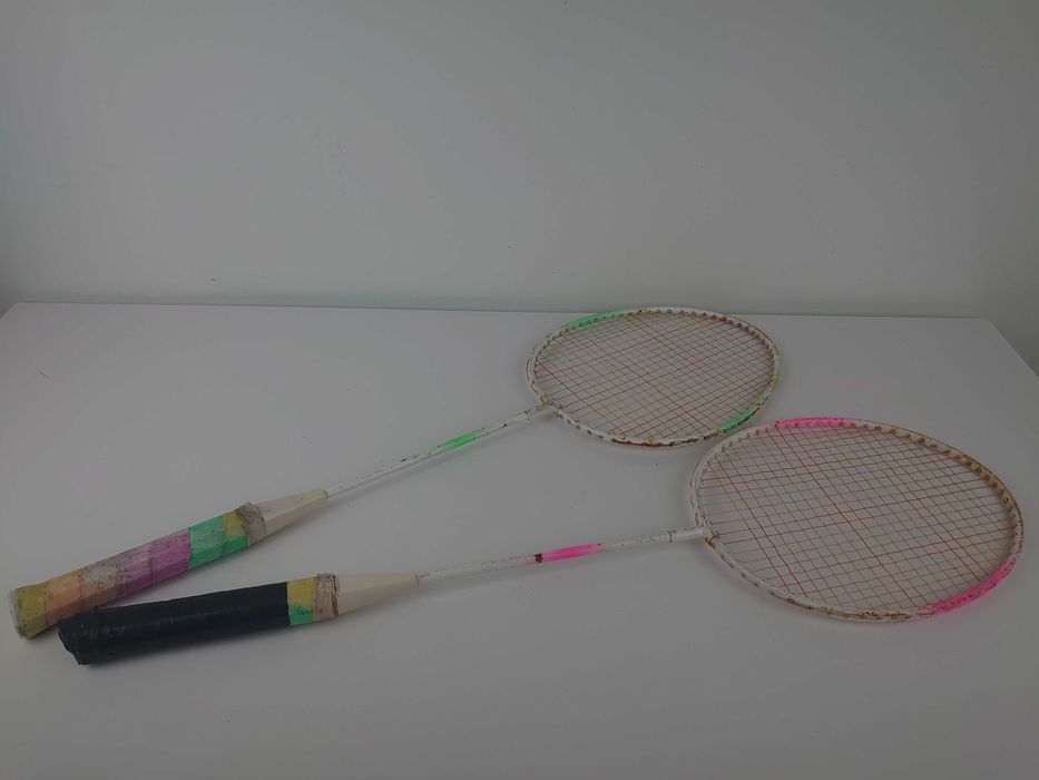 Rakietki, paletki do badmintona (2 szt.)