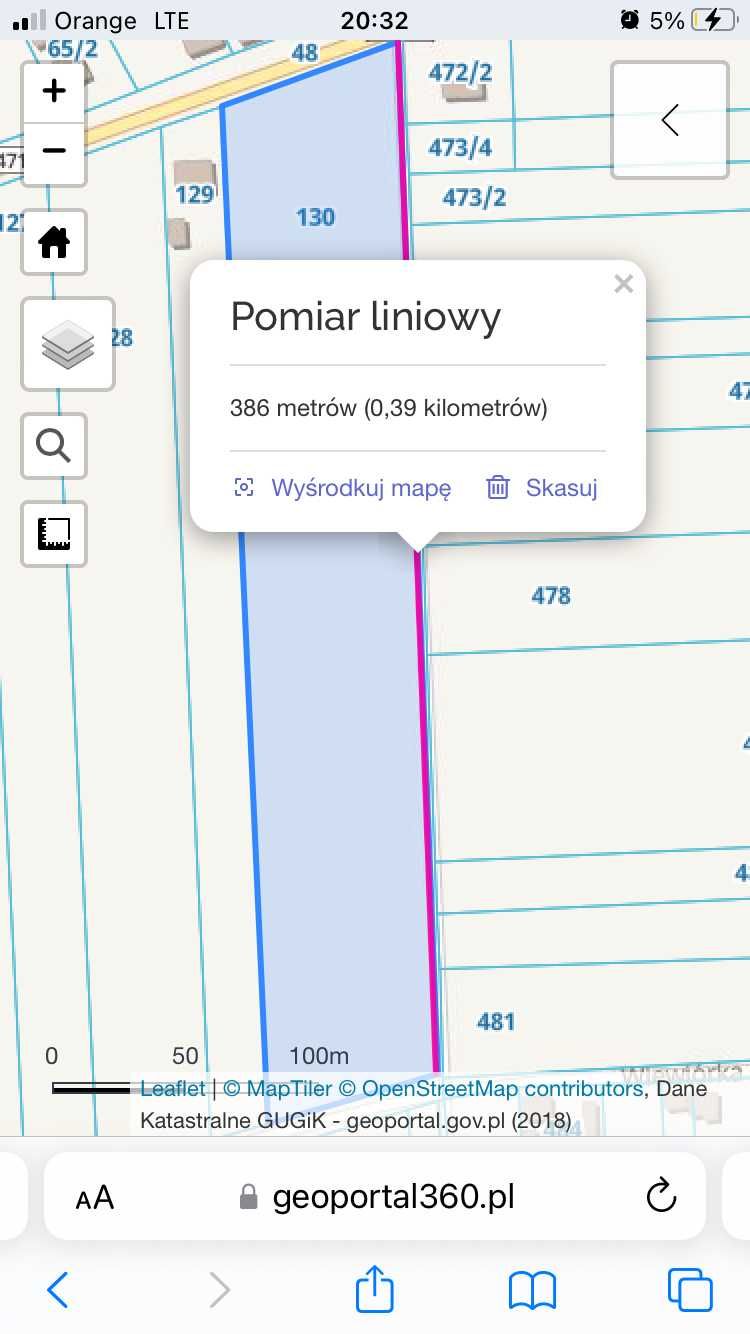 Sprzedam Działkę PRZEMYSŁOWĄ Pow. 25000m