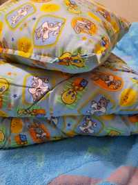 Одеяло + подушка (детский комплект)