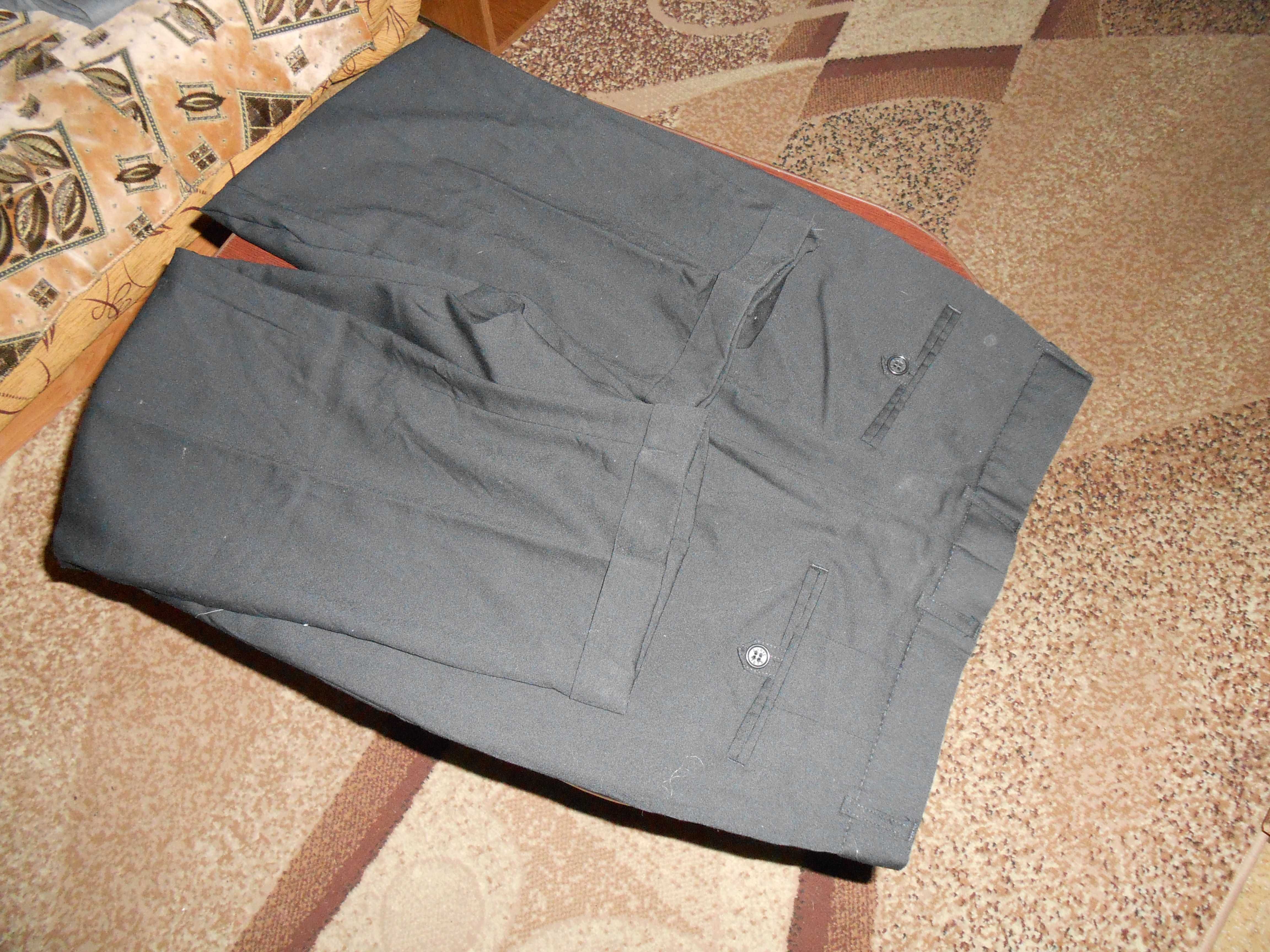 Брюки. Брэнд Turo Tailor, чёрные, размер 44, пояс 76 см.