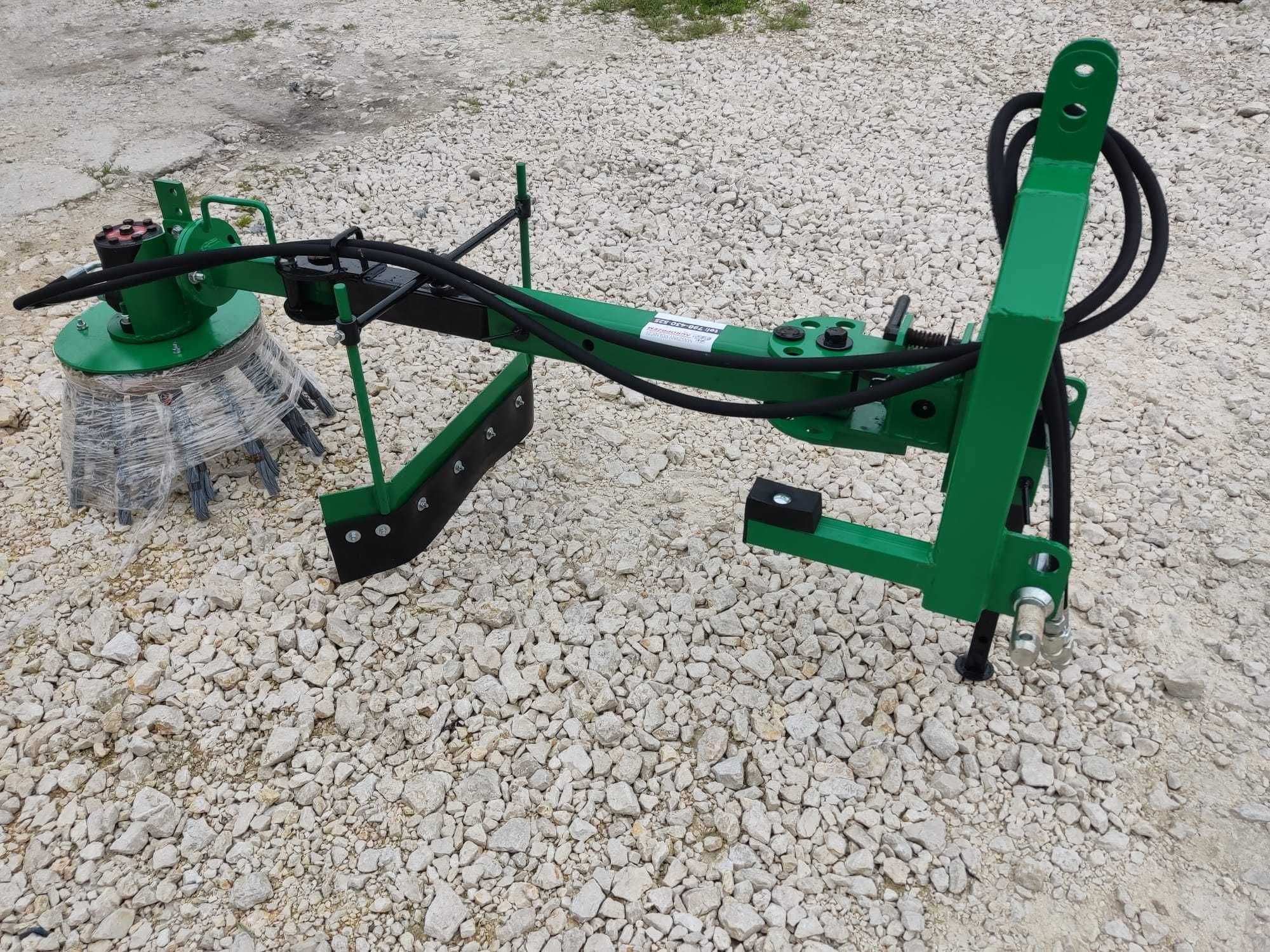 Solidna odchwaszczarka hydrauliczna do traktora tuz siłownik