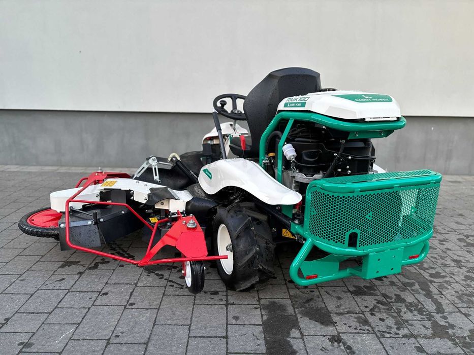 Rider Husqvarna P 525DX z kosiarką bijak. Muthing FM160 + OREC RMK180