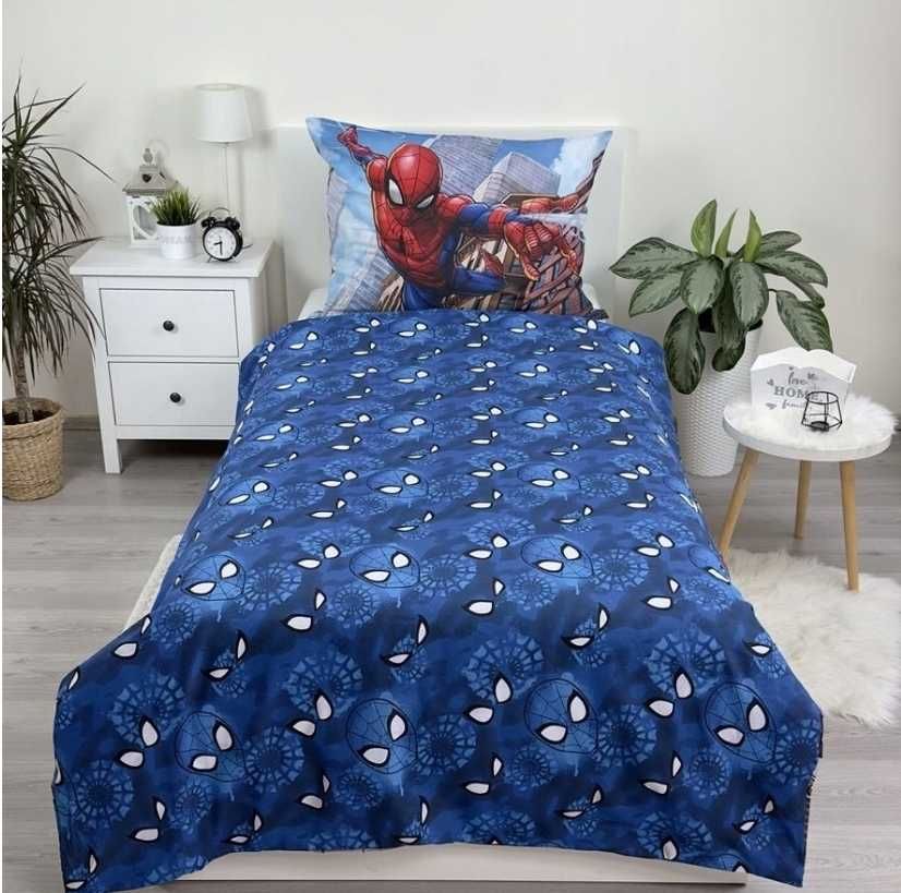 Spiderman Spajderman pościel bawełniana 140x200 dziecięca młodzieżowa