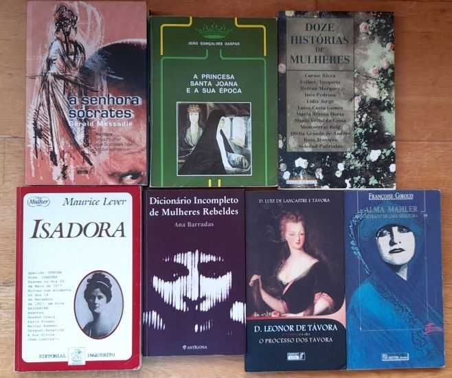 Livros sobre mulheres que ficaram para a História