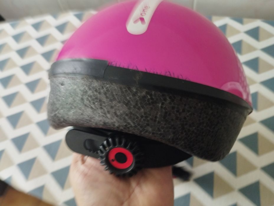 Capacete bicicleta/ patins de menina